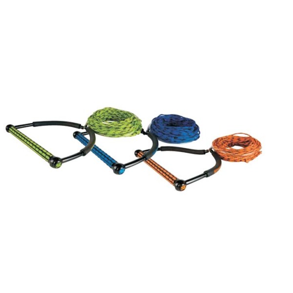 Straightline TR9 Wakeboard Handle - Zelena, Modra, Oranžna, Rdeča