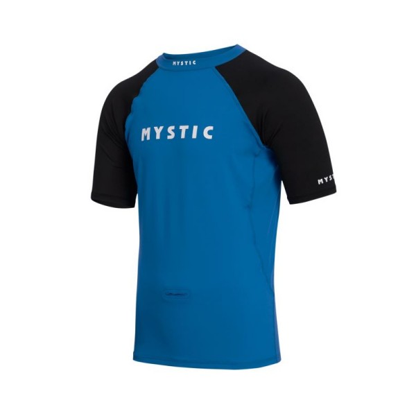 MYSTIC EVENT RASH VEST SS - Blue
