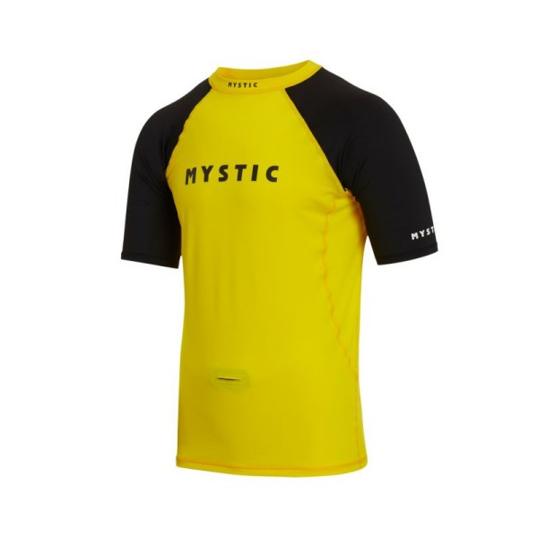 MYSTIC EVENT RASH VEST SS - Yellow